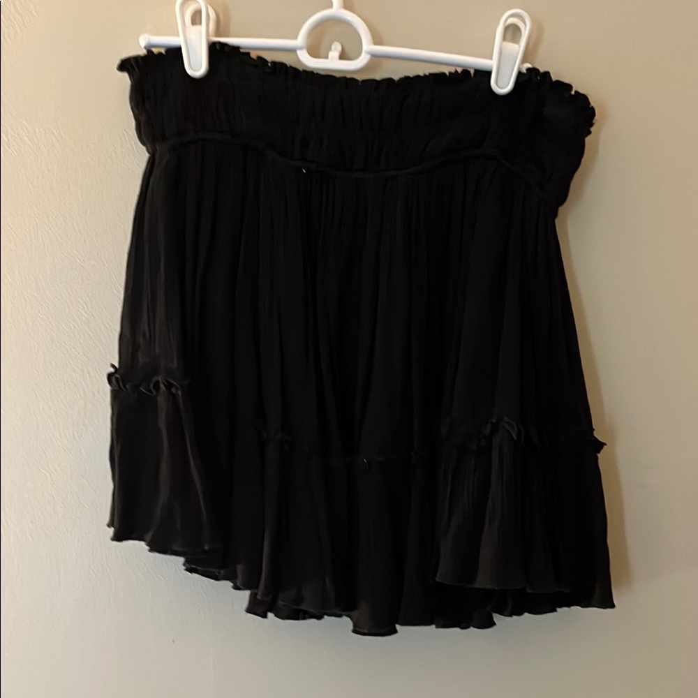 Elegant Black Mini Skirt